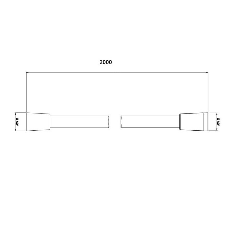 Wąż prysznicowy 150cm Gessi Goccia chrom- sanitbuy.pl