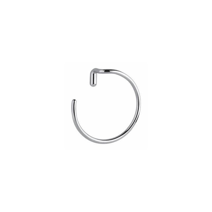 Wieszak na ręczniki ścienny Gessi Goccia czarny mat szerokość 60cm- sanitbuy.pl