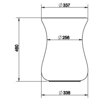 Stołek łazienkowy Gessi Gocia biały- sanitbuy.pl