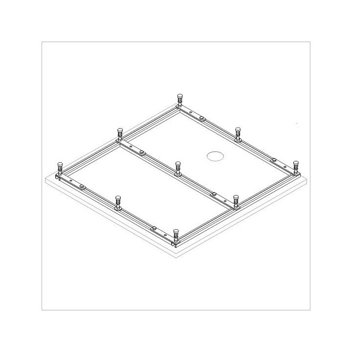 Stelaż do brodzika Sanplast STS-080- sanitbuy.pl