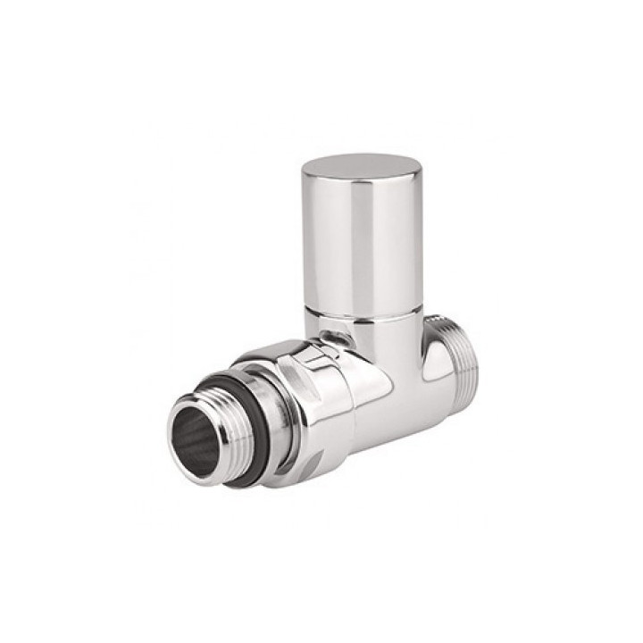Zawór termostatyczny prosty Terma, gwint zewnętrzny - chrom - sanitbuy.pl