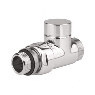 Zawór regulacyjny prosty Terma, gwint zewnętrzny - chrom - sanitbuy.pl