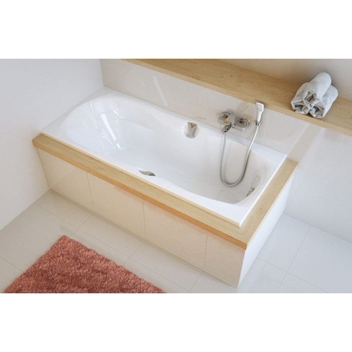 Wanna Excellent Clesis Lux prostokątna 169,5x75,5 cm akrylowa, biała- sanitbuy.pl