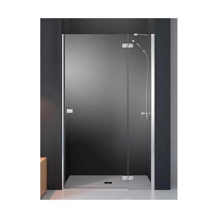 Drzwi do wnęki Radaway Fuenta New KDJ 120 cm, Prawe, chrom, szkło przeźroczyste EasyClean- sanitbuy.pl