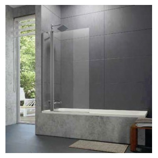 Parawan nawannowy Huppe Design pure 2-częściowy 95cm, profil srebrny mat, powłoka Anti-Plaque- sanitbuy.pl