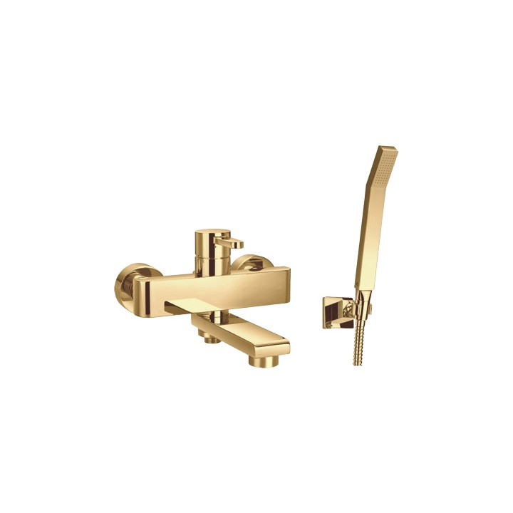 Bateria prysznicowa natynkowa Omnires Darling Złoty- sanitbuy.pl