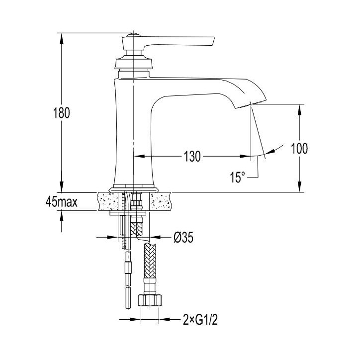 Kompletny zestaw podtynkowy Omnires Alize - sanitbuy.pl