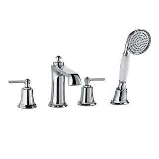 Bateria wannowa natynkowa Omnires Armance chrom wylewka 20,5cm- sanitbuy.pl