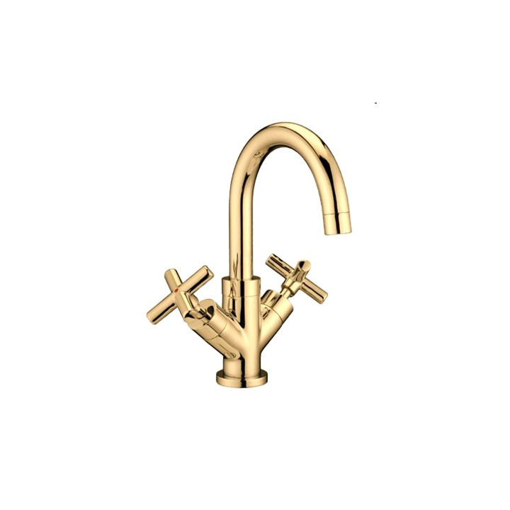 Bateria bidetowa Omnires Modern wysokość 19cm chrom- sanitbuy.pl