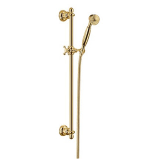 Zestaw prysznicowy suwany Omnires ArtDeco chrom drążek 66cm- sanitbuy.pl