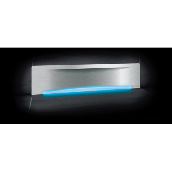 Kessel Odpływ ścienny Scada LED RGB, z pokrywą Wave- sanitbuy.pl