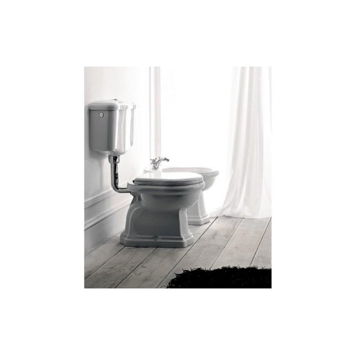 Mechanizm spłukujący Kerasan Retro, chrom- sanitbuy.pl