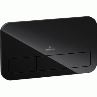 Przycisk Villeroy&Boch Viconnect, 26,9x16,1 cm, glossy black- sanitbuy.pl