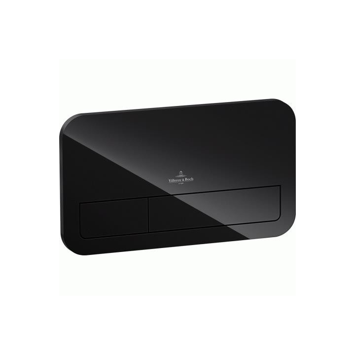 Przycisk Villeroy&Boch Viconnect, 26,9x16,1 cm, glossy black- sanitbuy.pl