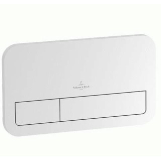 Przycisk spłukujący Villeroy&Boch ViConnect chrom mat, 25,3 x 14,5 mm, 2 zakresowy- sanitbuy.pl