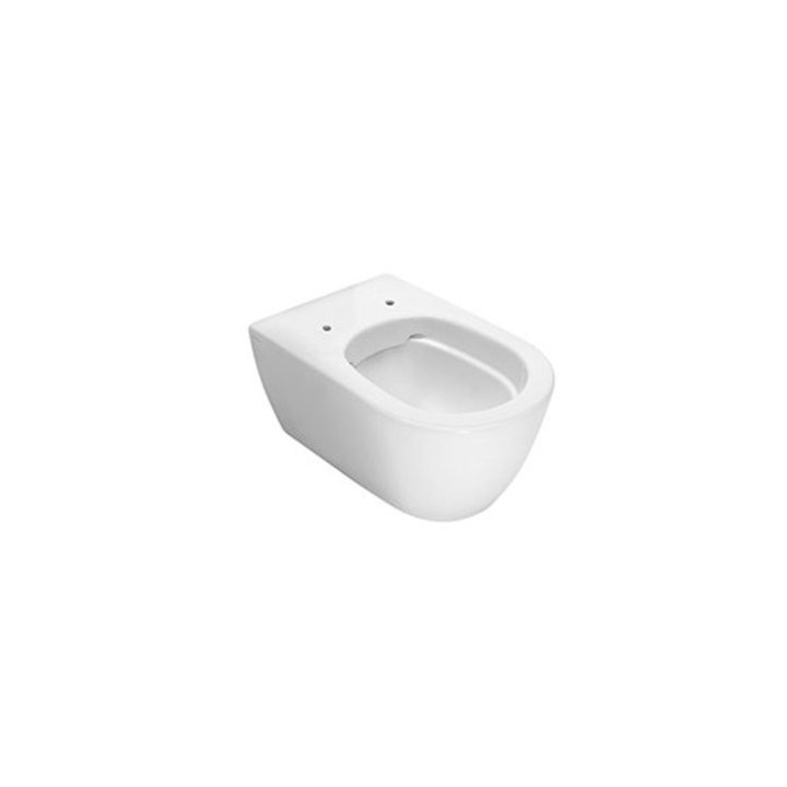 Miska WC wisząca Hatria Fusion 355 x 540 mm wisząca bez kołnierza biała- sanitbuy.pl