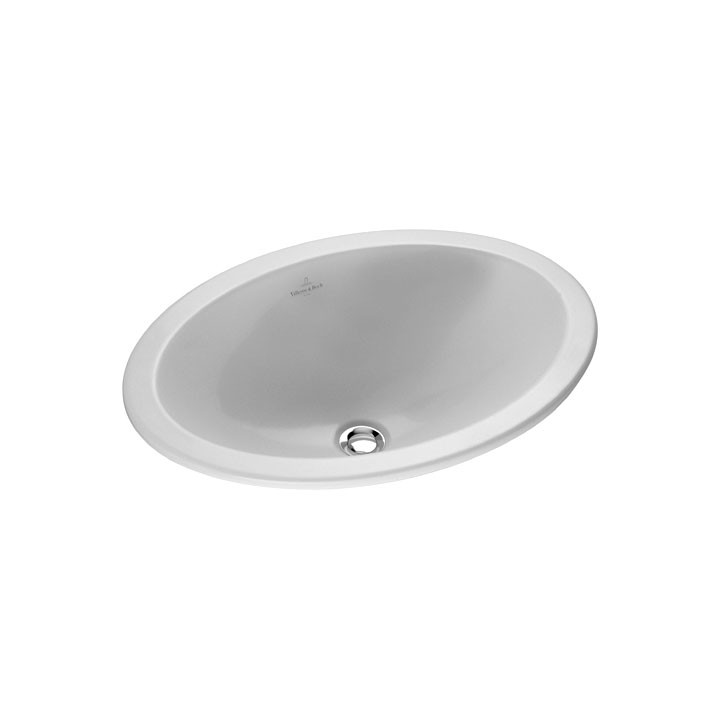 Umywalka Villeroy & Boch Loop&Friends blatowa 570x405 mm, z przelewem- sanitbuy.pl