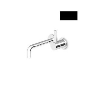 Bateria umywalkowa Zucchetti Pan, 2 otworowa podtynkowa, wylewka 230 mm, czarny mat- sanitbuy.pl