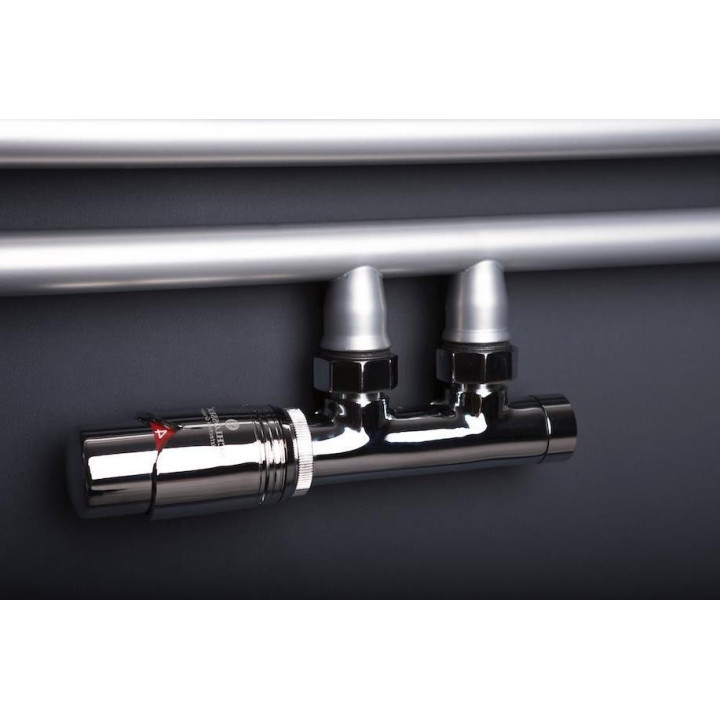 Zawór Enix Schlosser Duoplex termostatyczny, prawy - biały- sanitbuy.pl