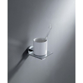 Uchwyt ze szklanką Blue Water Hugo chrom - sanitbuy.pl