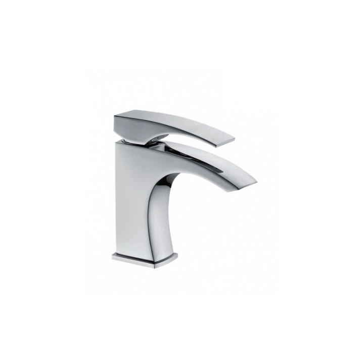 Bateria umywalkowa Blue Water Liwia jednouchwytowa z korkiem automatycznym, chrom - sanitbuy.pl