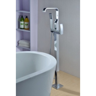 Bateria wannowa Blue Water Liwia wolnostojąca, wysokość 103,9cm, chrom - sanitbuy.pl