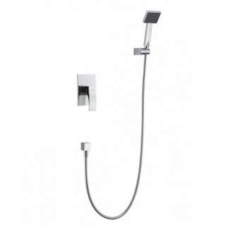 Zestaw prysznicowy podtynkowy Blue Water Liwia chrom - sanitbuy.pl