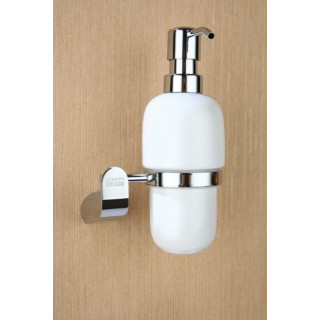 Art Platino Emira Dozownik mydła z uchwytem ściennym, chrom- sanitbuy.pl