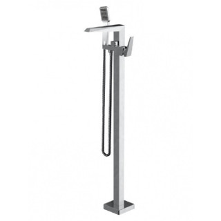 Bateria wannowa wolnostojąca Art Platino Rok jednouchwytowa wys. 119.1 cm chrom - sanitbuy.pl