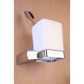 Uchwyt ze szklanką Art Platino Rok chrom - sanitbuy.pl