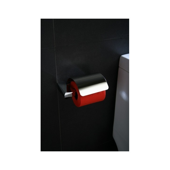 Uchwyt na papier toaletowy Art Platino Rok z klapką, chrom - sanitbuy.pl