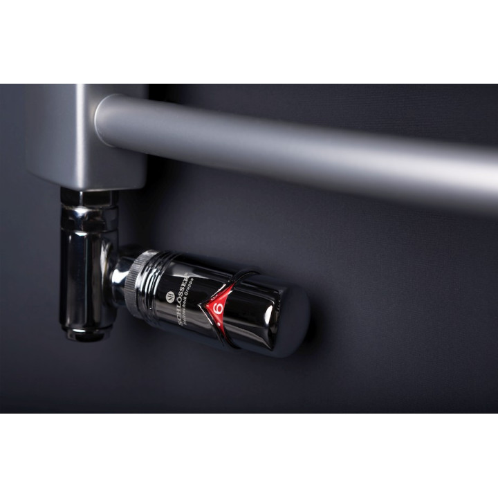 Zestaw Trójnikowy Termostatyczny Enix Schlosser, prawy - biały- sanitbuy.pl