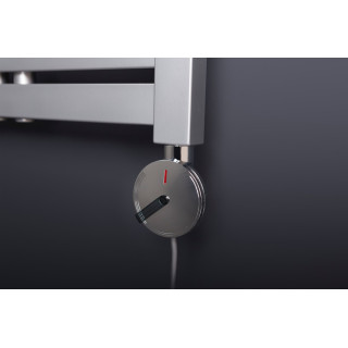 Grzałka elektryczna Enix GV z termostatem, 300 W - silver metalic- sanitbuy.pl