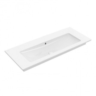 Umywalka meblowa/wisząca Villeroy & Boch Venticello 120x50 cm z przelewem, z powłoką CeramicPlus, biała Weiss Alpin - sanitbuy.p