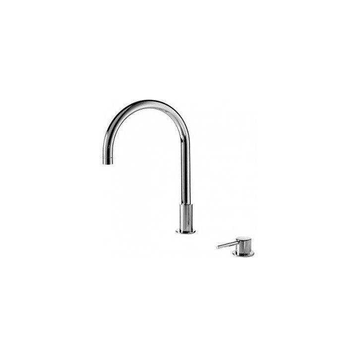 Bateria umywalkowa Tres Study Exclusive nablatowa, wys. 37,3 cm, chrom- sanitbuy.pl