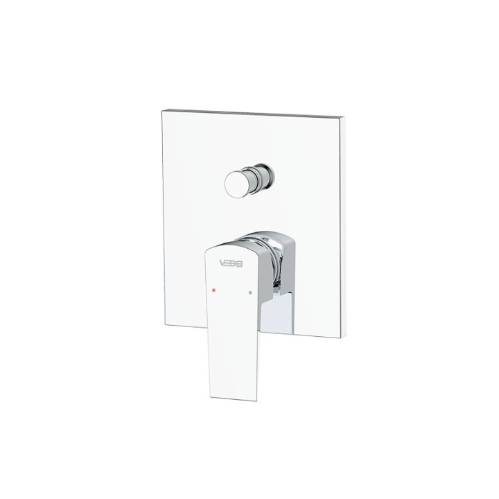 Bateria wannowo-natryskowa podtynkowa Vedo Sette chrom- sanitbuy.pl