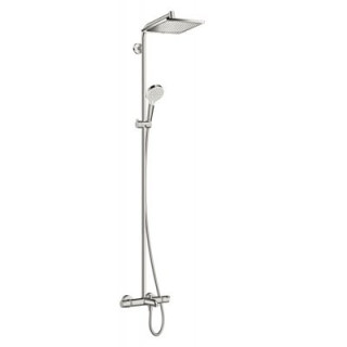 Zestaw prysznicowo-wannowy Hansgrohe Crometta E 240 chrom - sanitbuy.pl