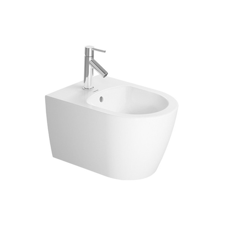 Bidet podwieszany Duravit ME by Starck Compact 37x48 cm, biały- sanitbuy.pl