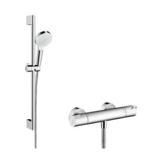 Zestaw prysznicowy Hansgrohe Crometta Vario Combi 1001 CL 0,65m- sanitbuy.pl