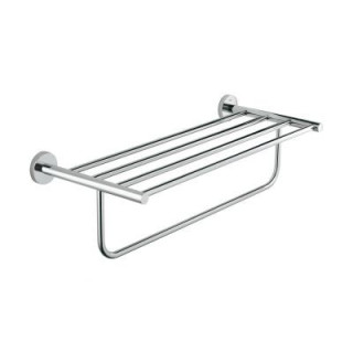 Półka z wieszakiem na ręcznik Grohe BauCosmopolitan, chrom- sanitbuy.pl