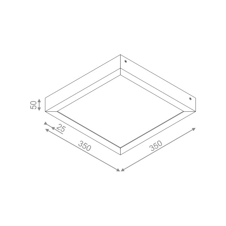 Oprawa natynkowa BLOS mini LED - sanitbuy.pl