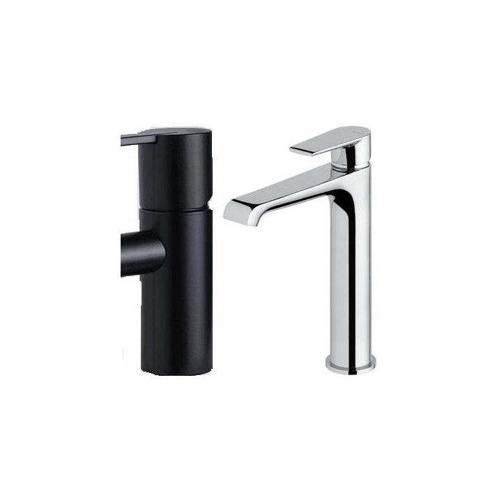 Bateria umywalkowa stojąca Bruma Nautic wysoka, chrom- sanitbuy.pl