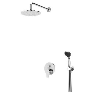 Zestaw prysznicowy Bruma Nautic, deszczownica 23 cm night sky- sanitbuy.pl