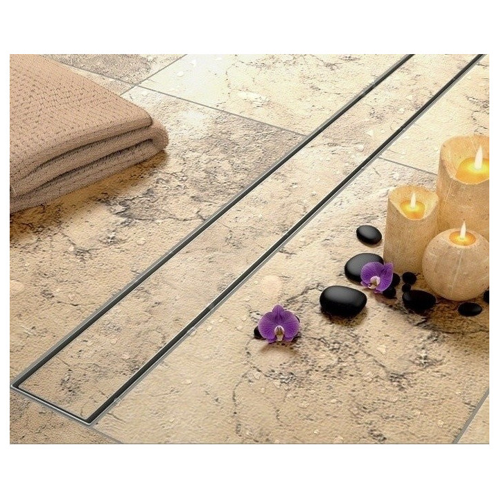 Odpływ liniowy Rea Neo&Pure PRO 80cm z kołnierzem- sanitbuy.pl