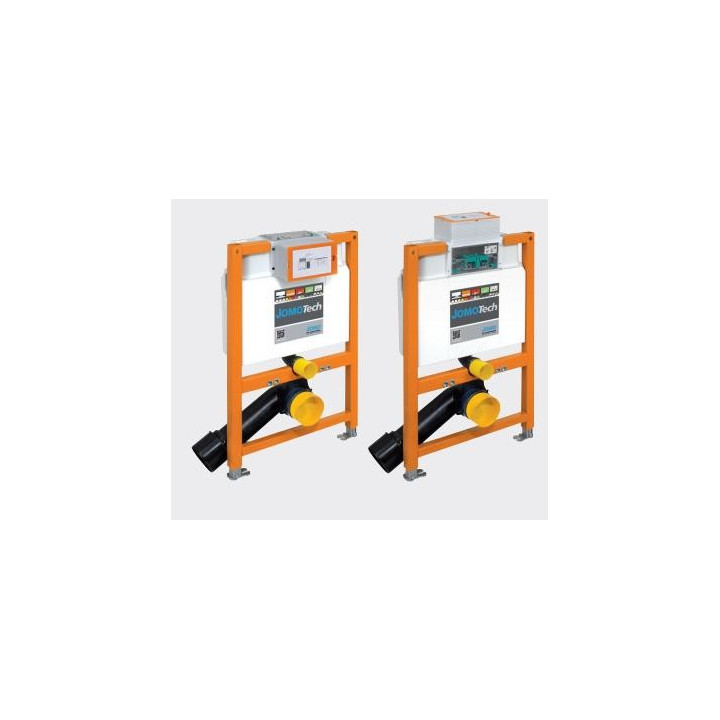 Stelaż samodzielny WC 50 cm JomoTech SLK Plus WERIT ze spłuczką i spłukiwaniem dwudzielnym, dla dzieci- sanitbuy.pl