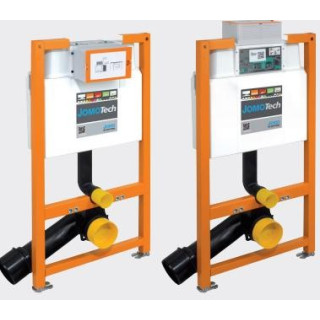 Stelaż samodzielny WC 50x820 cm JomoTech SLS WERIT ze spłuczką i spłukiwaniem dwudzielnym- sanitbuy.pl