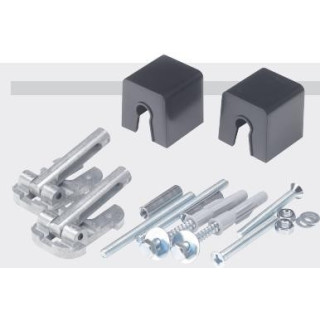 Uchwyt ścienny do samodzielnych stelaży JOMOTech , krótki, do mocowania do ściany, z zakresem obrotu 360°, do bezstopniowego dop