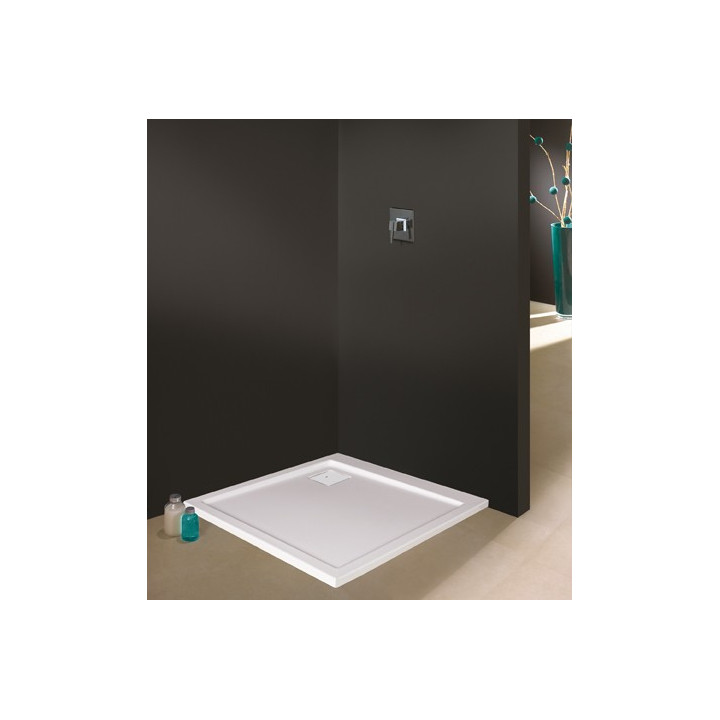 Brodzik kwadratowy Sanplast Prestige Mineral B-M/PR 90x90x1,5 900x900 biały- sanitbuy.pl