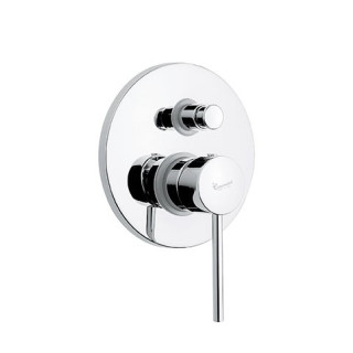 Bateria wannowo-natryskowa podtynkowa Emmevi Piper 1-odbiornik chrom- sanitbuy.pl