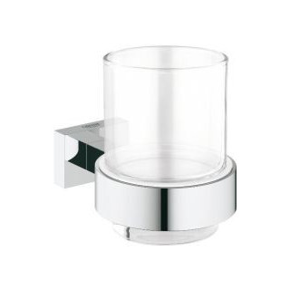 Szklanka Grohe Essentials Cube z uchwytem- sanitbuy.pl
